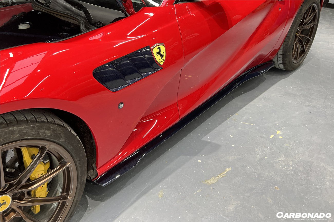 2018 - 2025 Ferrari 812 Superfast & GTS MSY Style Side Skirts