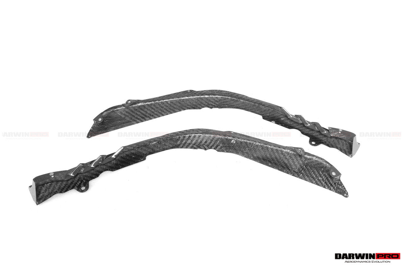 2020 - 2025 Ferrari SF90 Stradale OE Style Autoclave Carbon Fiber Front Bumper Side Splitter