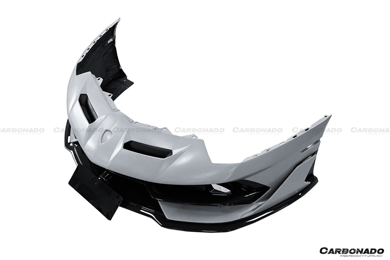 2011 - 2021 Lamborghini Aventador LP700 LP740 LP750 SVJ Coupe & Roadster SVJ Style Part Dry Carbon Fiber Front Bumper