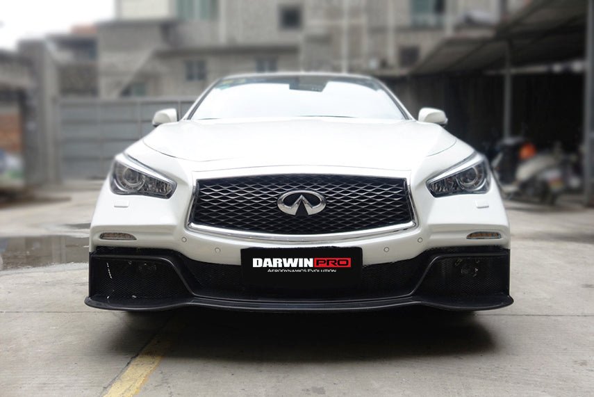 2014 - 2022 Infiniti Q50 Sedan EAU ROUGE Style Front Bumper