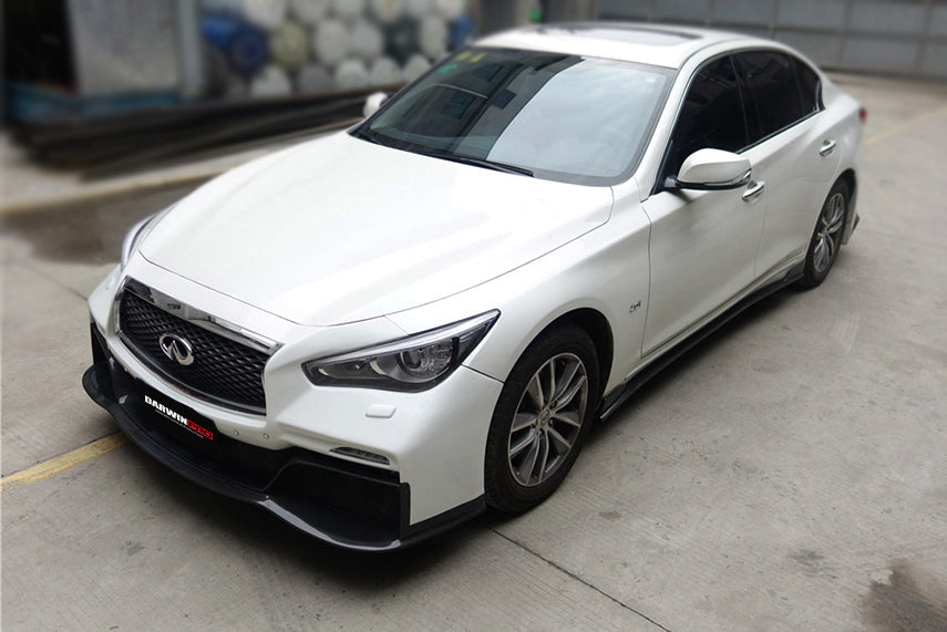 2014 - 2022 Infiniti Q50 Sedan EAU ROUGE Style Front Bumper