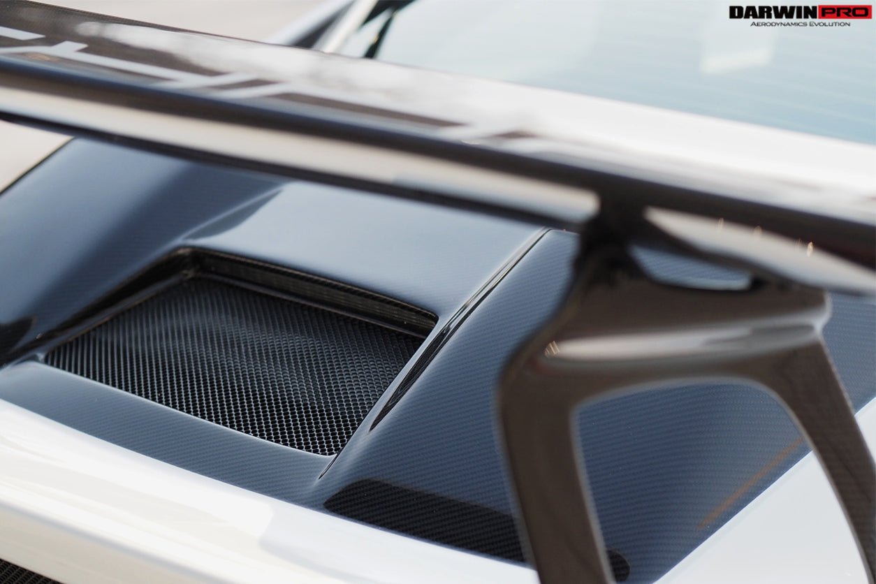 2016 - 2019 Porsche 911 991.2 Carrera & S & 4S GT2RS Style Carbon Fiber Trunk Spoiler Wing