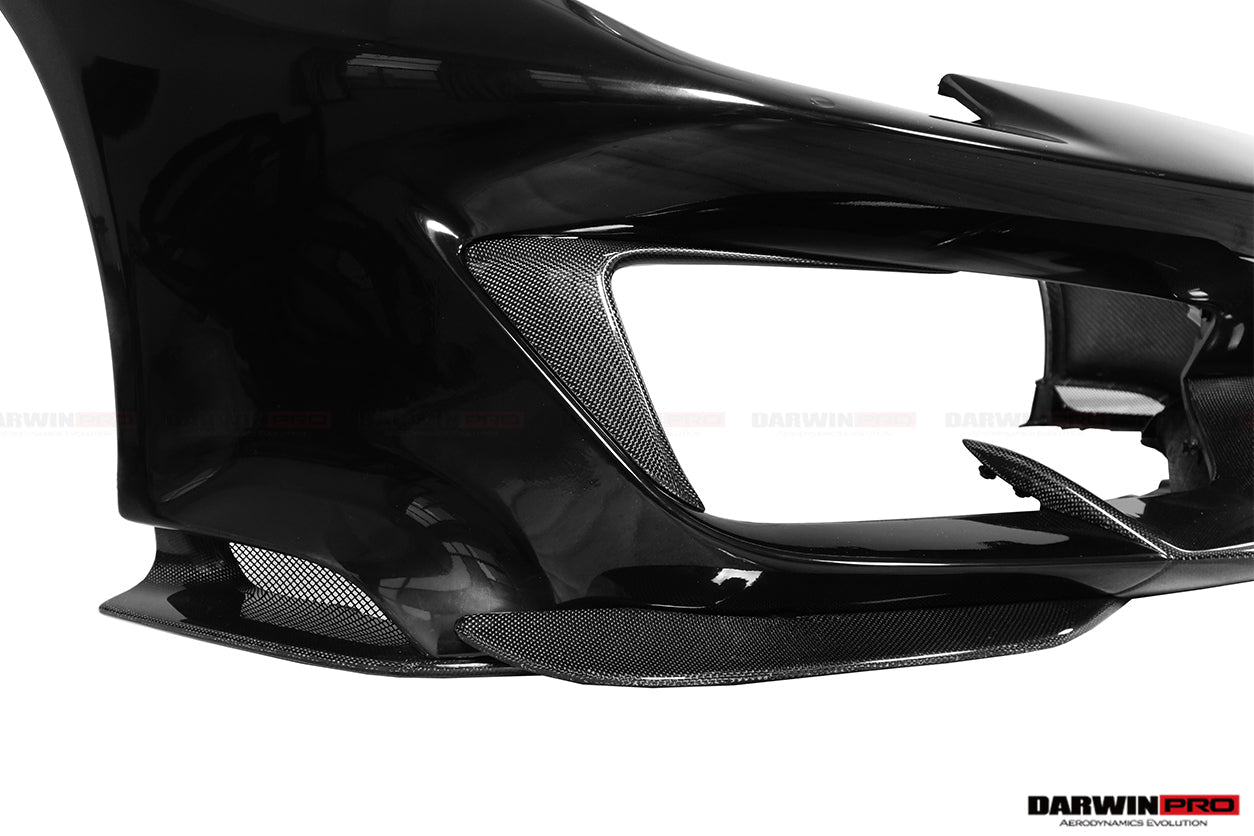 2018 - 2022 Ferrari 488 Pista Partial Carbon Fiber Front Bumper