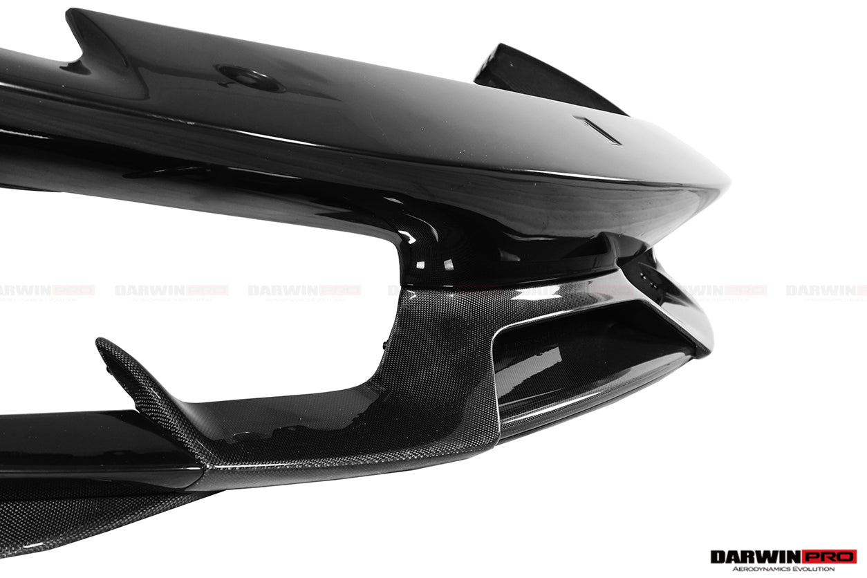 2018 - 2022 Ferrari 488 Pista Partial Carbon Fiber Front Bumper