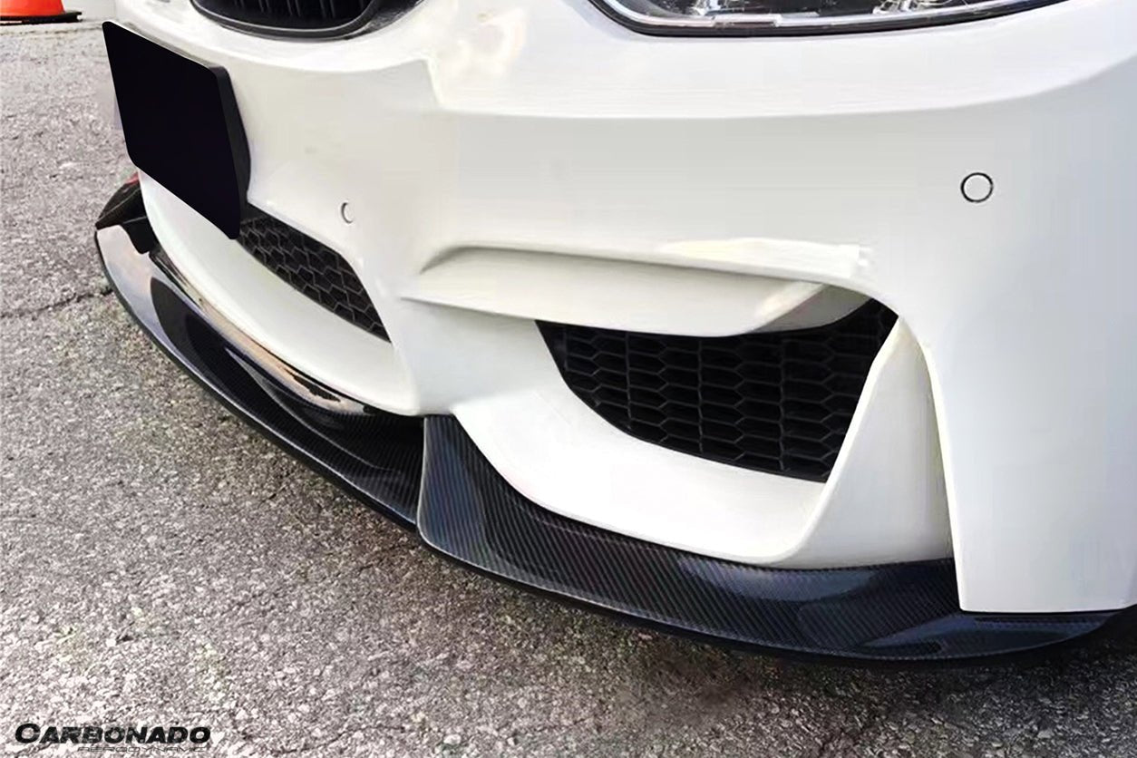 2014-2020 BMW M3 F80 & M4 F82 VA Style Carbon Fiber Front Lip