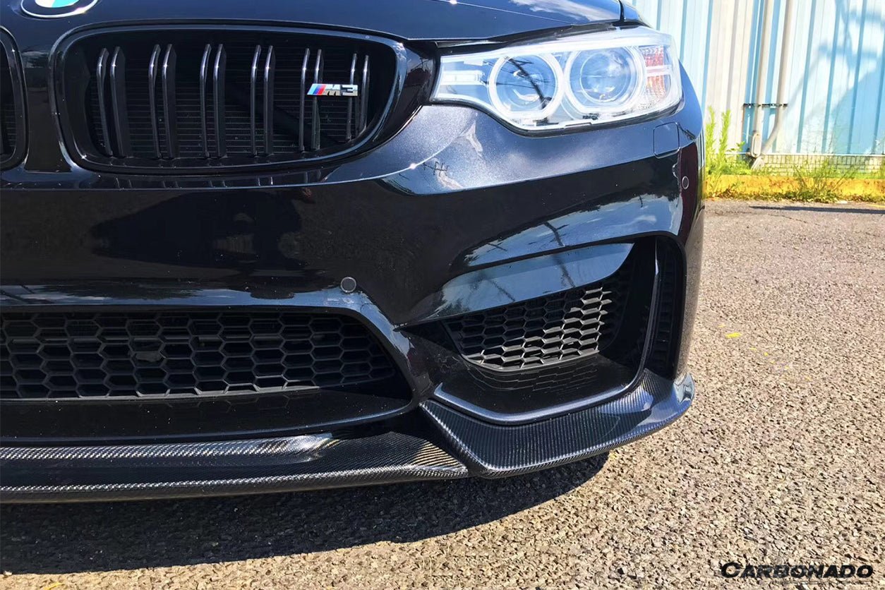 2014-2020 BMW M3 F80 & M4 F82 VA Style Carbon Fiber Front Lip