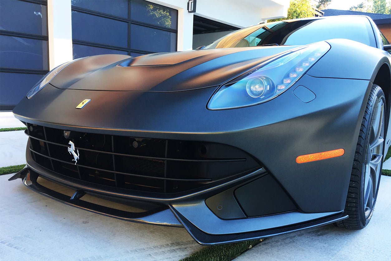 2012 - 2017 Ferrari F12 Berlinetta RS Style Carbon Fiber Front Lip