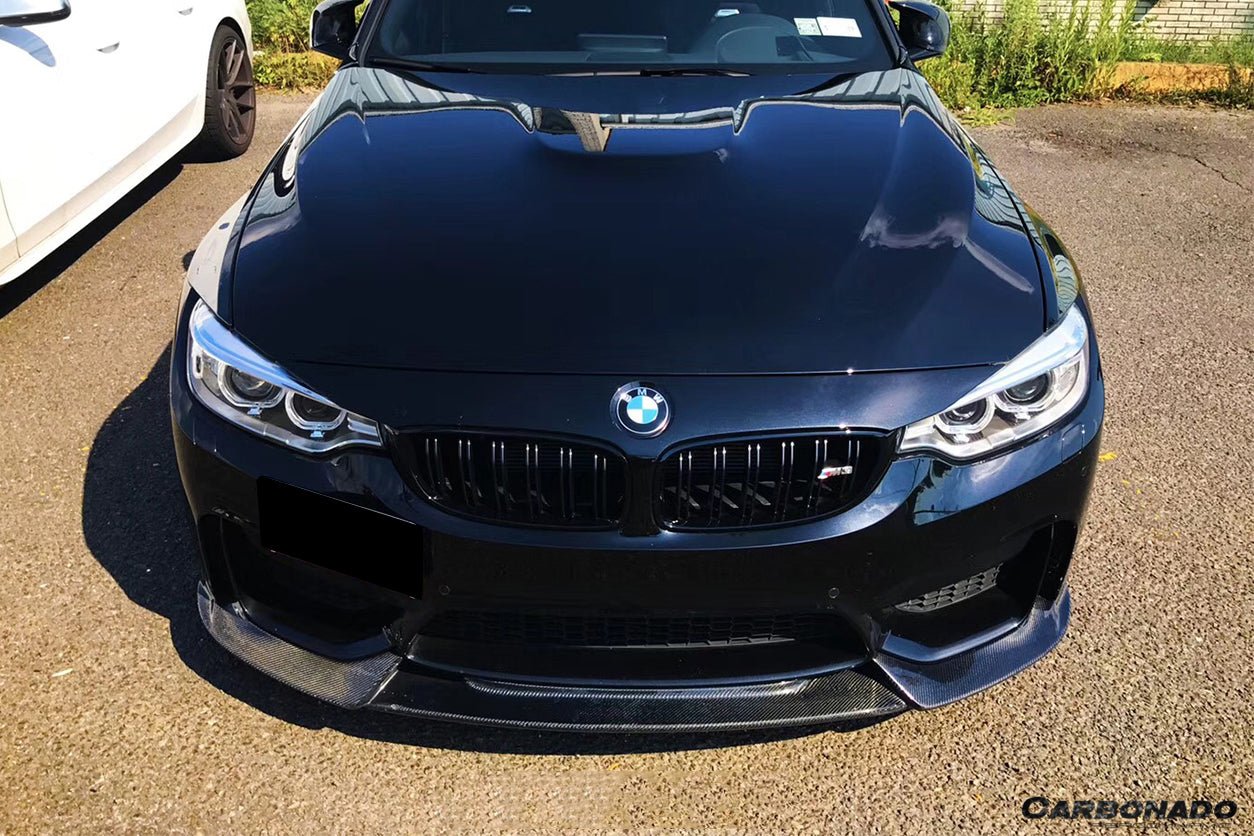 2014-2020 BMW M3 F80 & M4 F82 VA Style Carbon Fiber Front Lip