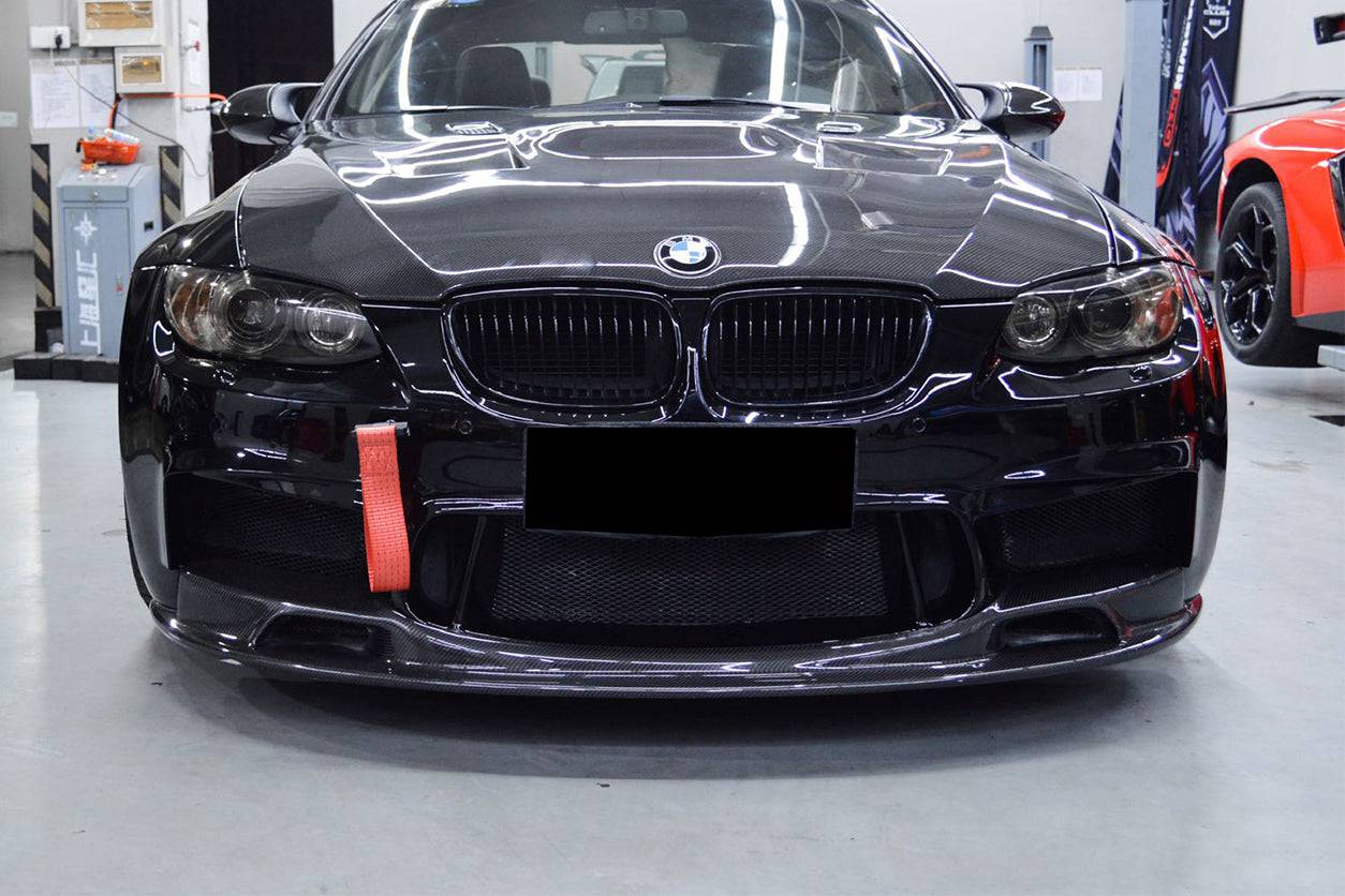 2008-2012 BMW M3 E90 & E92 & E93 VRS Style Carbon Fiber Lip - Carbonado