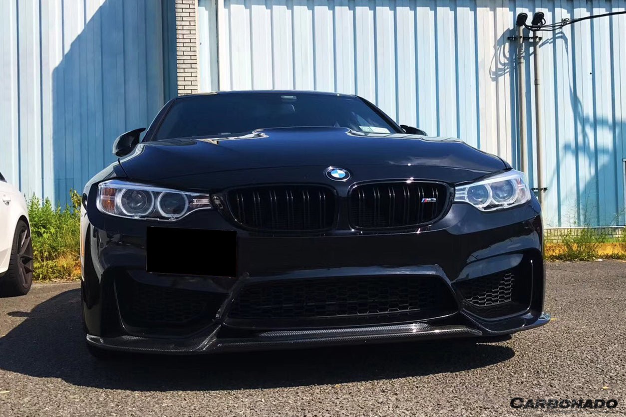 2014-2020 BMW M3 F80 & M4 F82 VA Style Carbon Fiber Front Lip