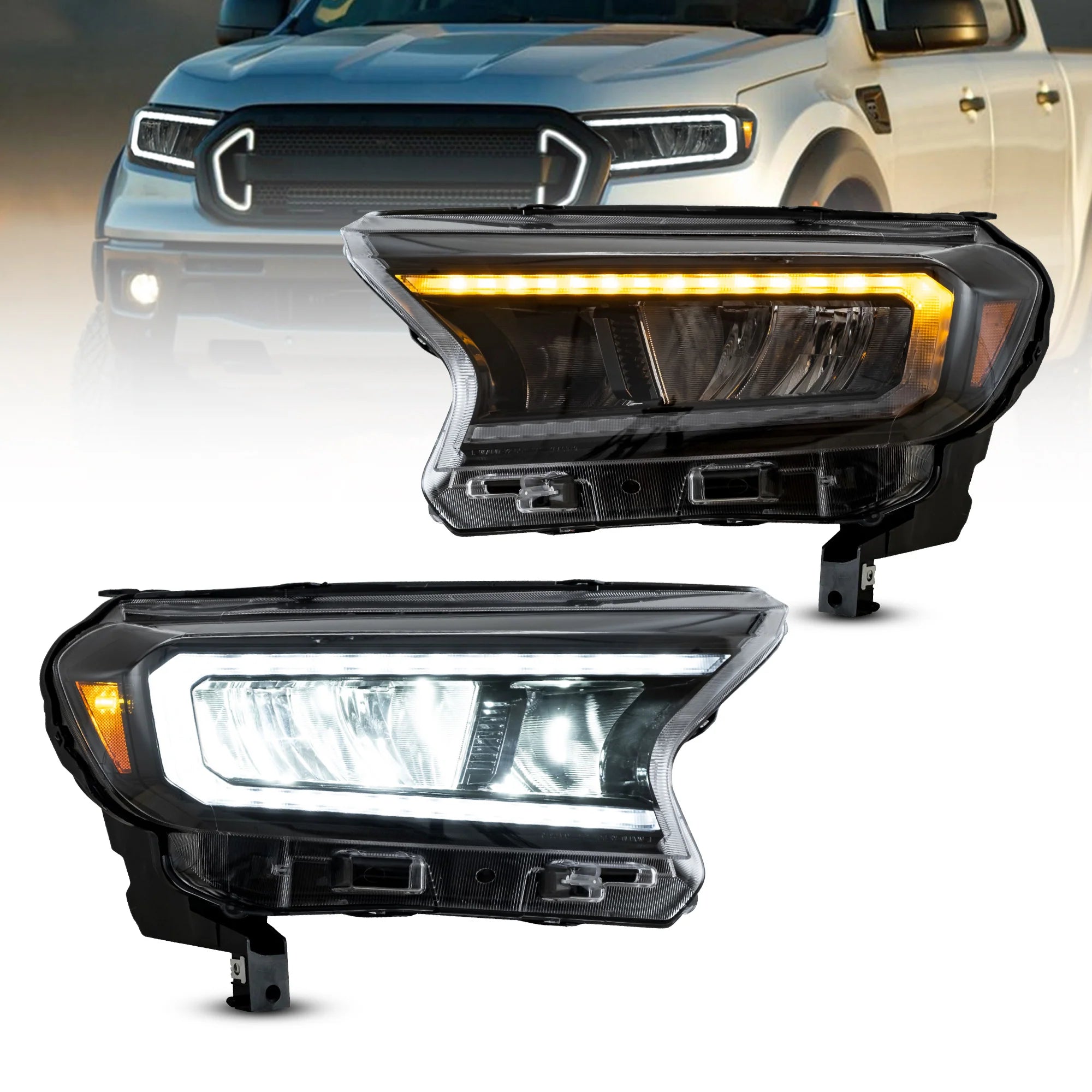Ford Ranger [International Edition] Full LED Headlights 2015 - 2023