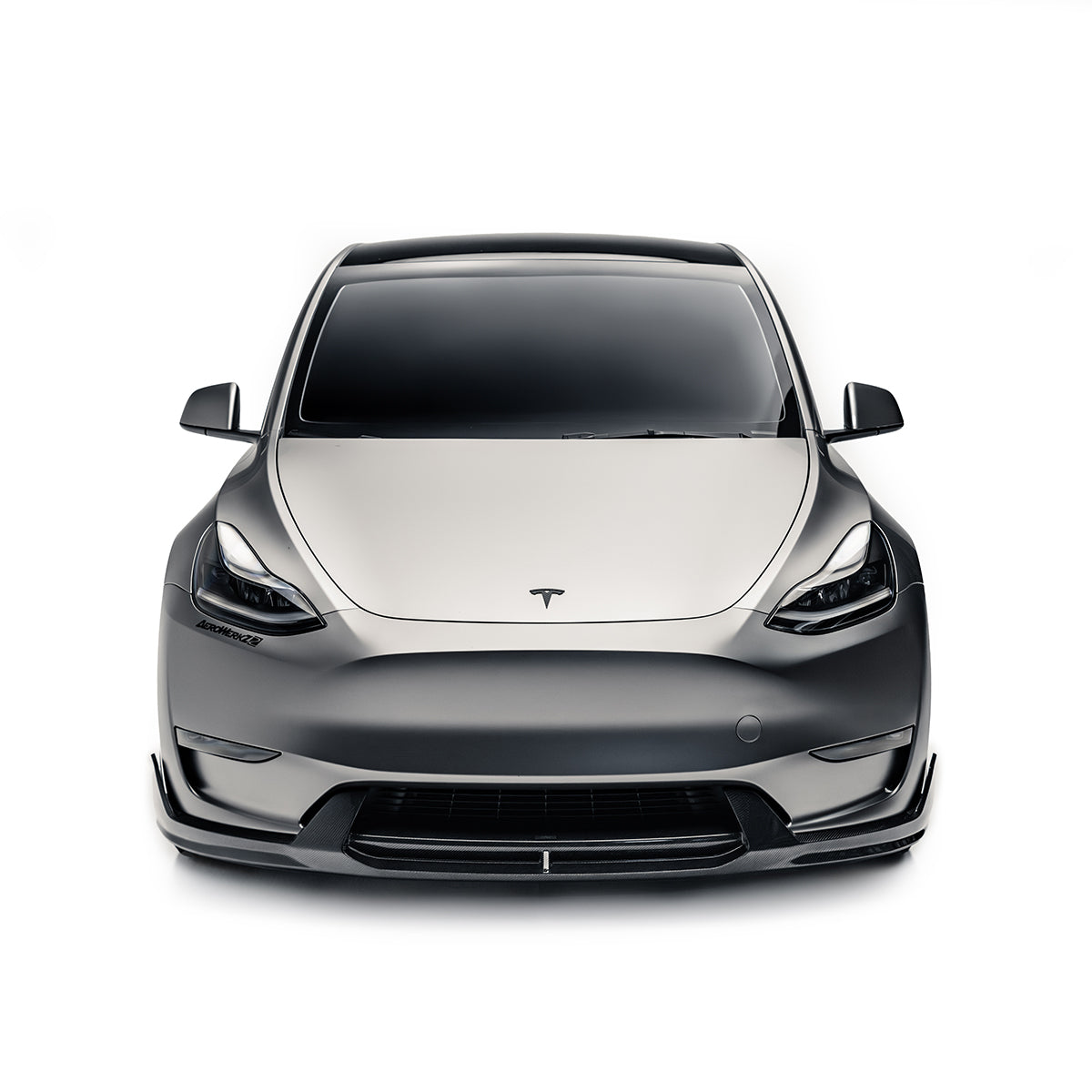 Adro Tesla Model Y V2 Front Lip Carbon Fiber