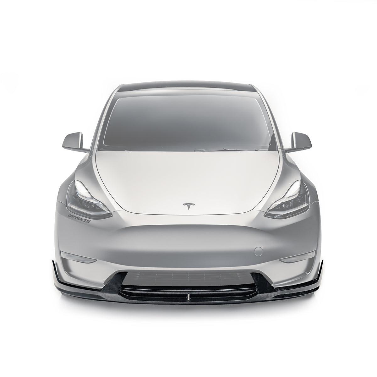 Adro Tesla Model Y V2 Front Lip Carbon Fiber