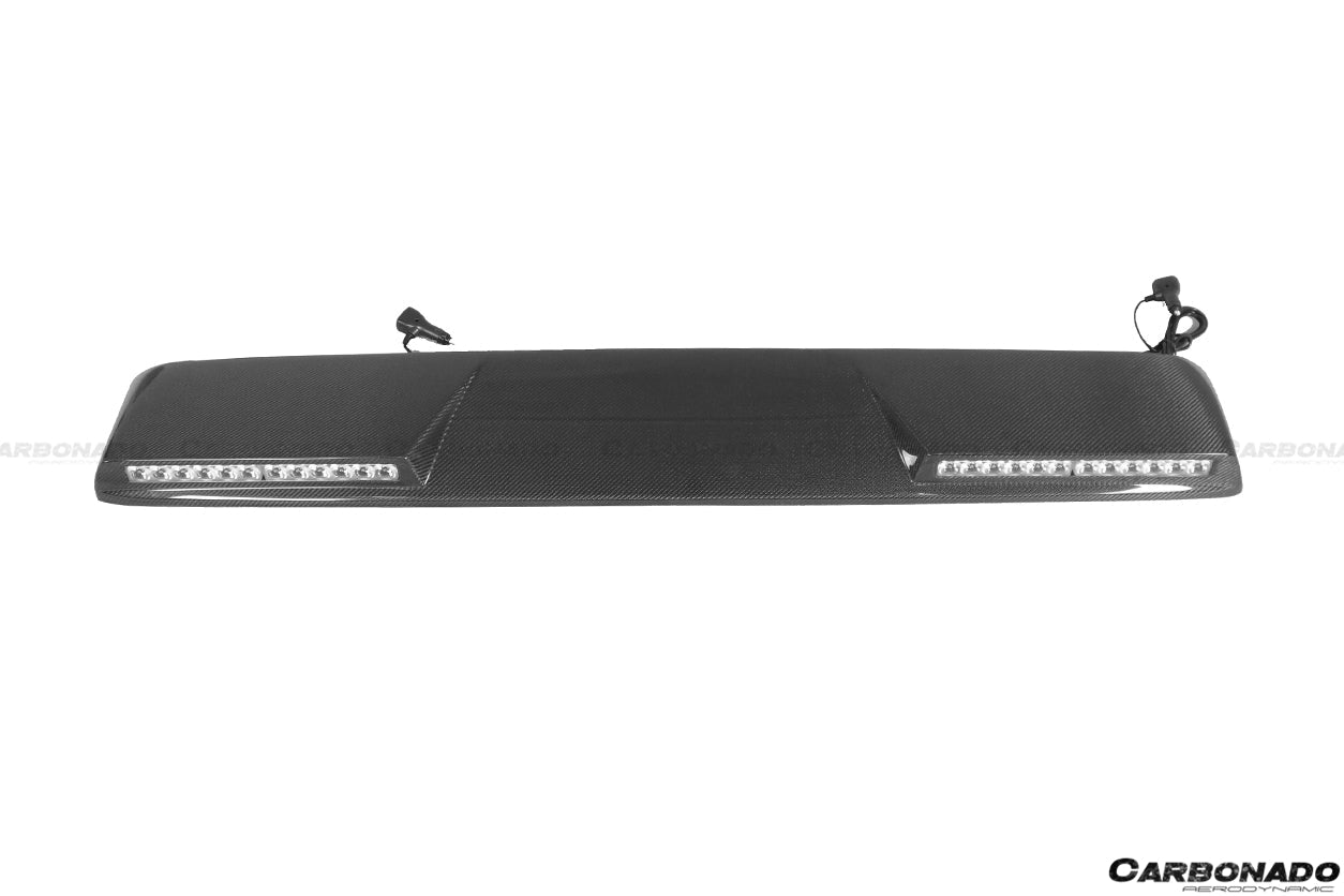 2019 - 2023 Mercedes Benz G-Class W464 G-Wagon BR Style Front Roof Spoiler