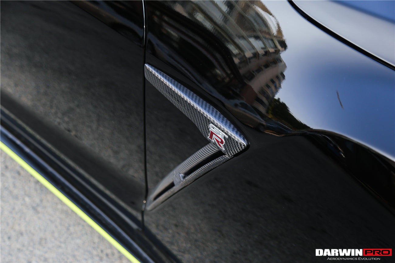 2015 - 2022 Nissan GTR R35 DBA/EBA Carbon Fiber Fender Logo Cover