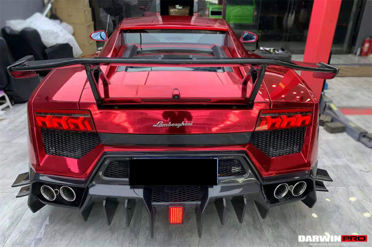 2009 - 2014 Lamborghini Gallardo BKSS Style Rear Bumper
