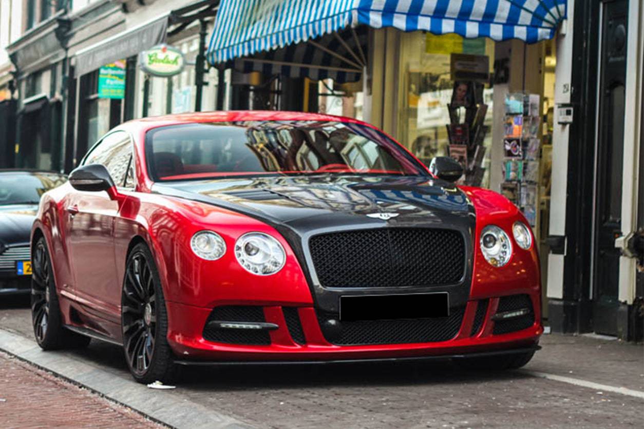 2012-2015 Bentley Continental V8 GT & GTC & V8S - W12 GT & GTC & SPEED MSY Style Front Grille - Carbonado