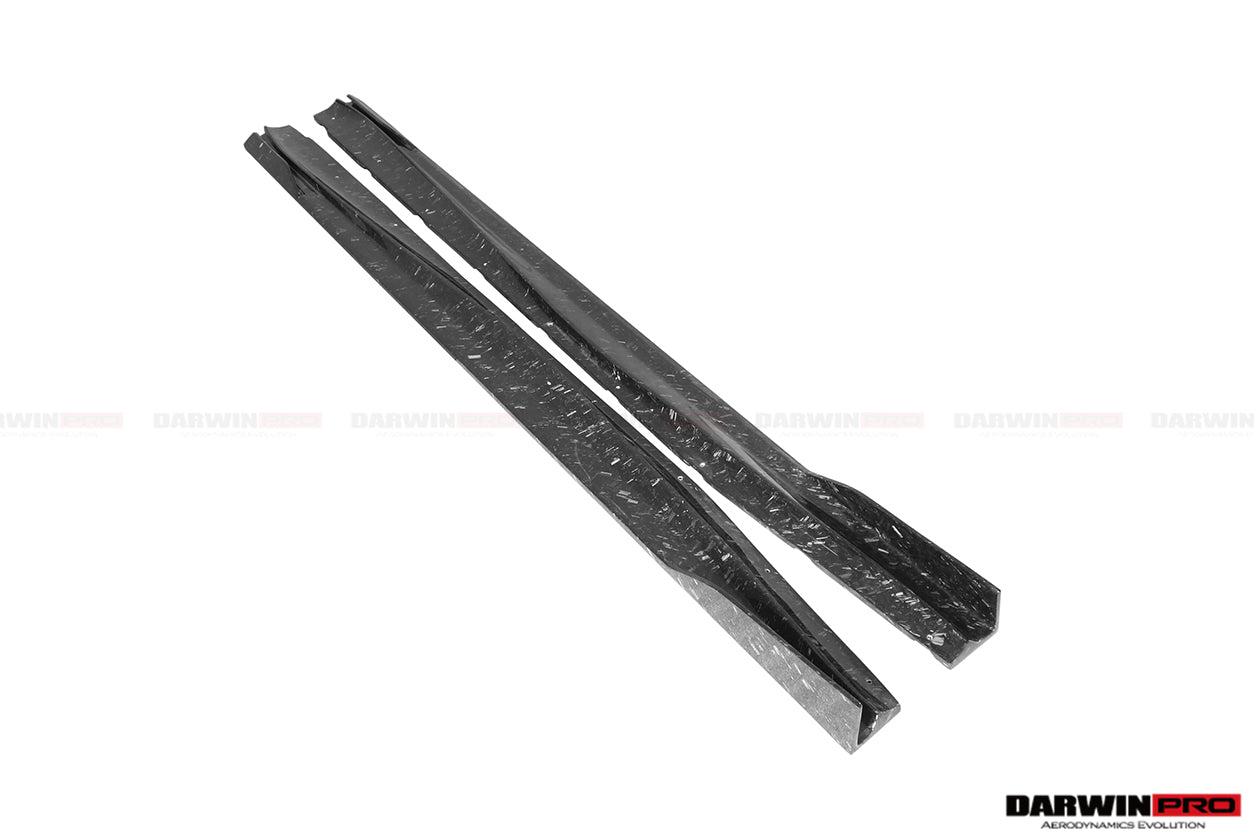 2008 - 2022 Nissan GTR R35 EBA BKSS Style Carbon Fiber Side Skirts