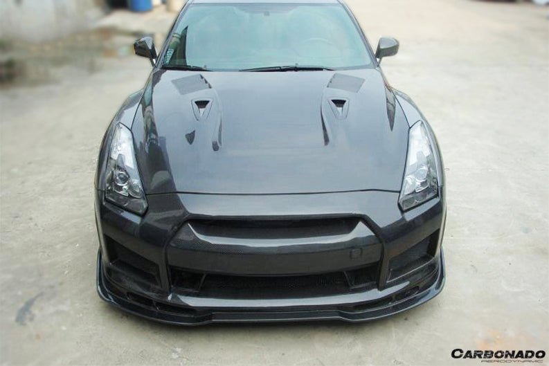 2008 - 2016 Nissan GTR R35 CBA/DBA BSE2 Style Front Bumper