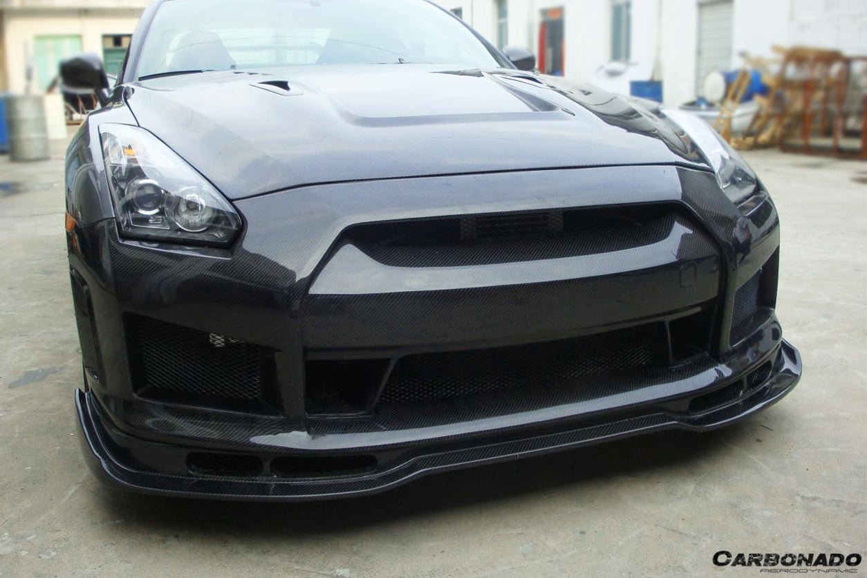 2008 - 2016 Nissan GTR R35 CBA/DBA BSE2 Style Front Bumper