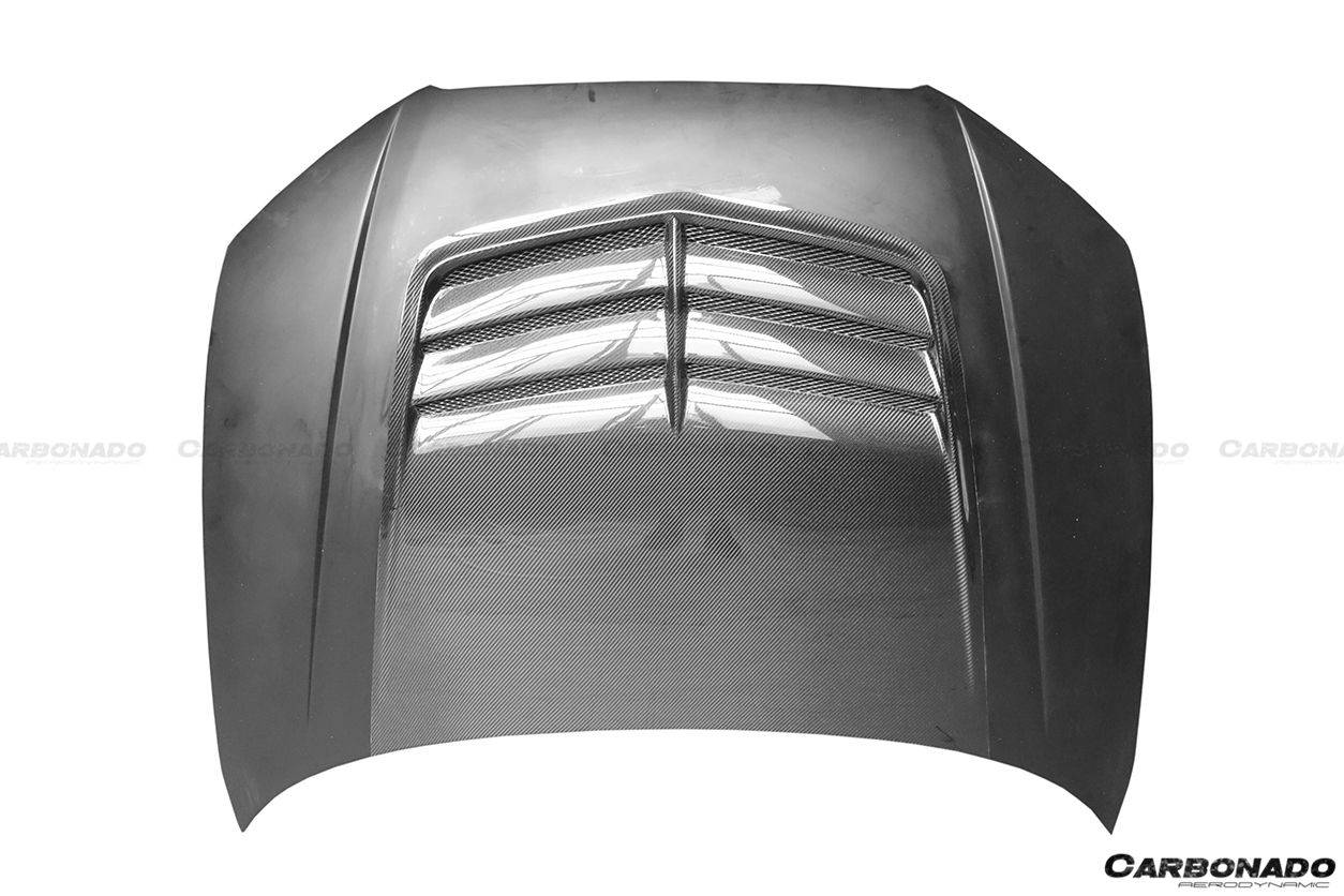 Audi A3 S3 RS3 8V Sedan BKSS Style Carbon Fiber Hood 2017-2020