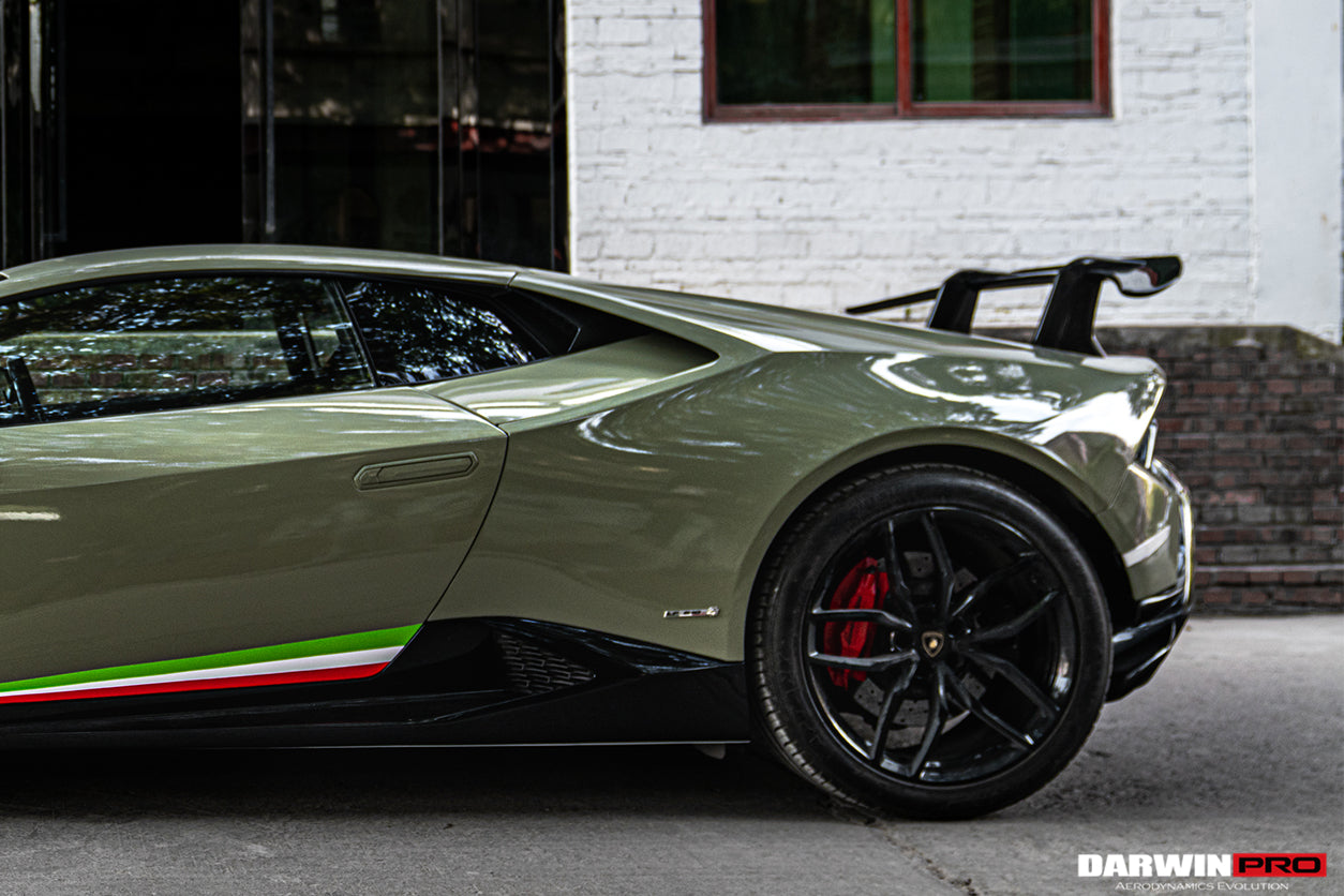 2015 - 2019 Lamborghini Huracan LP610 & LP580 Performante Style Partial Carbon Fiber Aero - Full Kit
