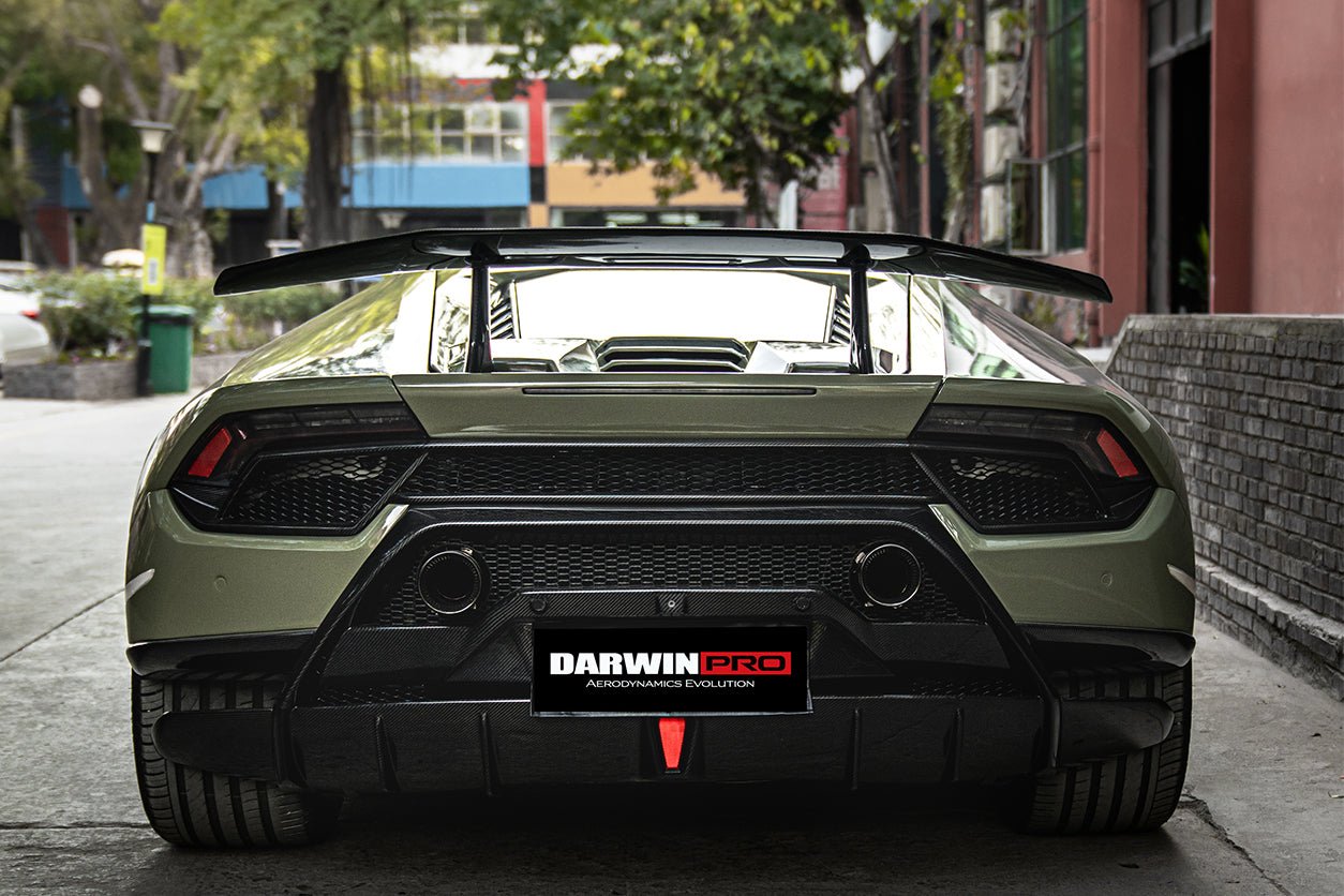 2017 - 2020 Lamborghini Huracan Performante Dry Carbon Rear Bumper Exhaust Grille
