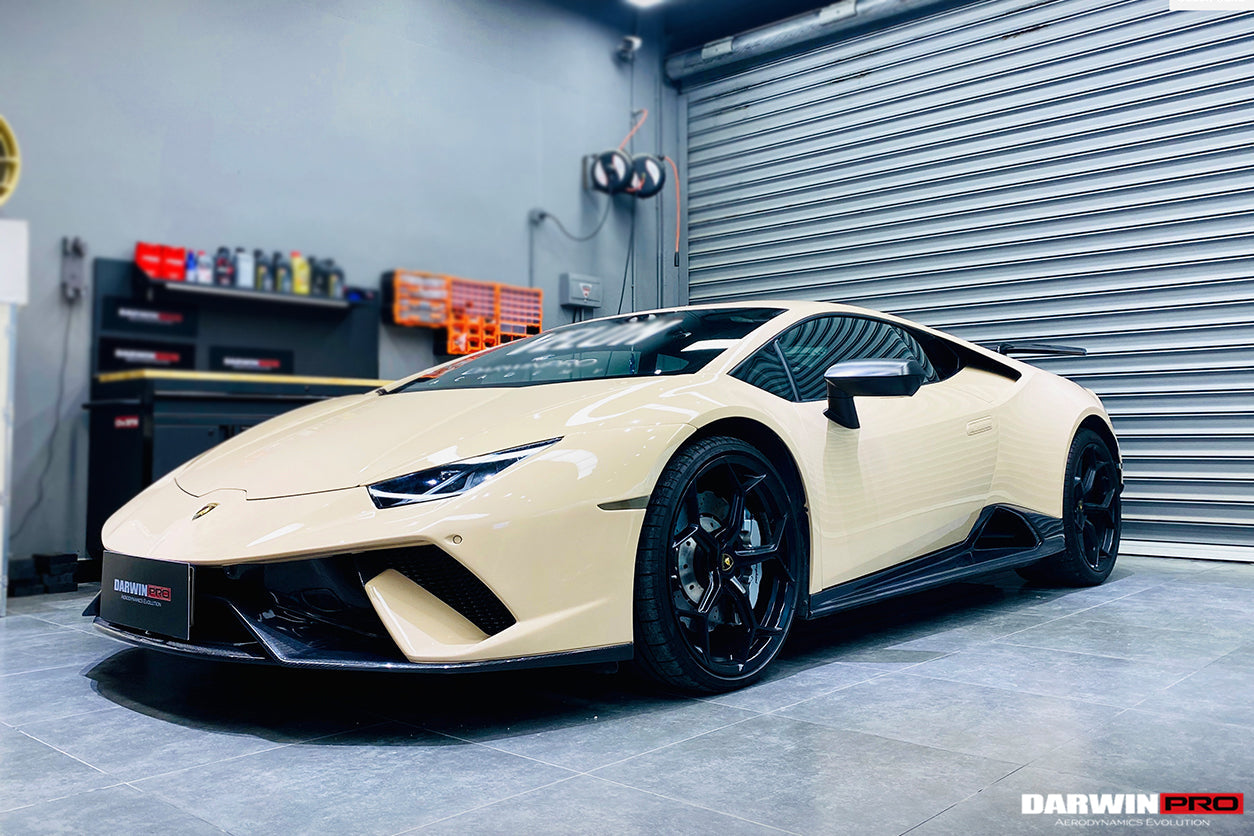 2015 - 2025 Lamborghini Huracan LP610 & LP580 & EVO & STO & Tecnica PEVO Style Side Skirts