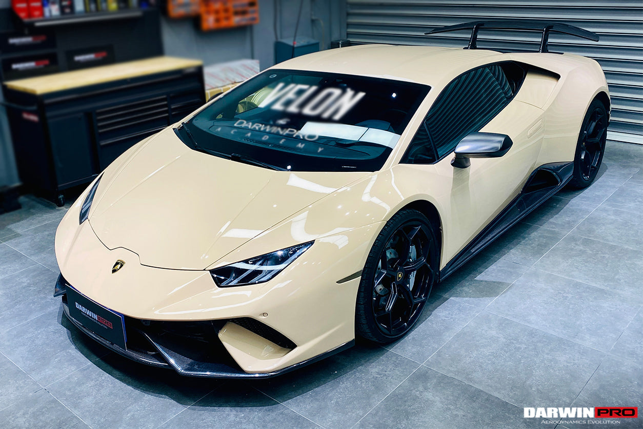 2015 - 2025 Lamborghini Huracan LP610 & LP580 & EVO & STO & Tecnica PEVO Style Side Skirts