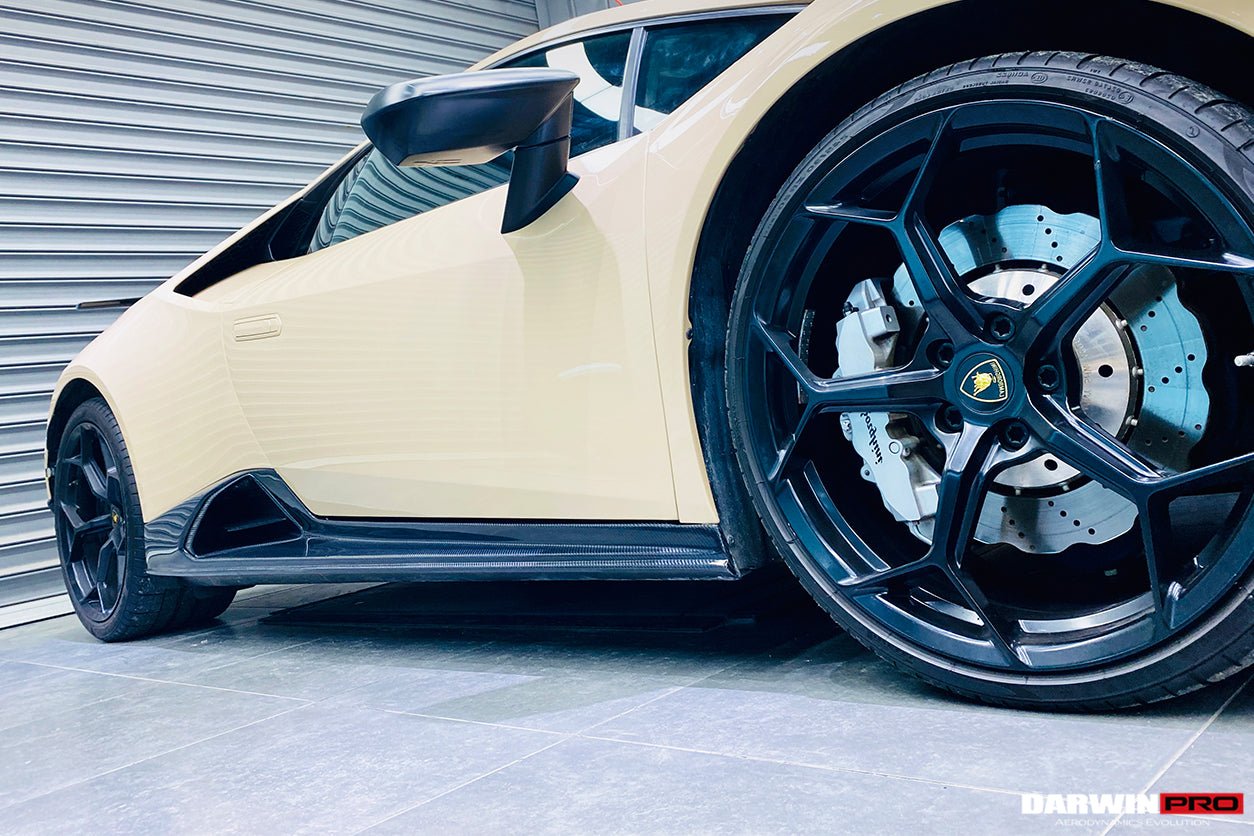 2015 - 2025 Lamborghini Huracan LP610 & LP580 & EVO & STO & Tecnica PEVO Style Side Skirts
