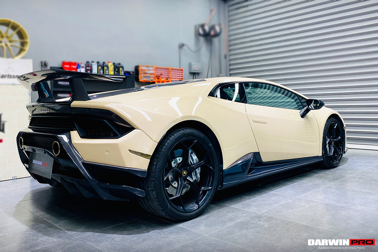 2015 - 2025 Lamborghini Huracan LP610 & LP580 & EVO & STO & Tecnica PEVO Style Side Skirts