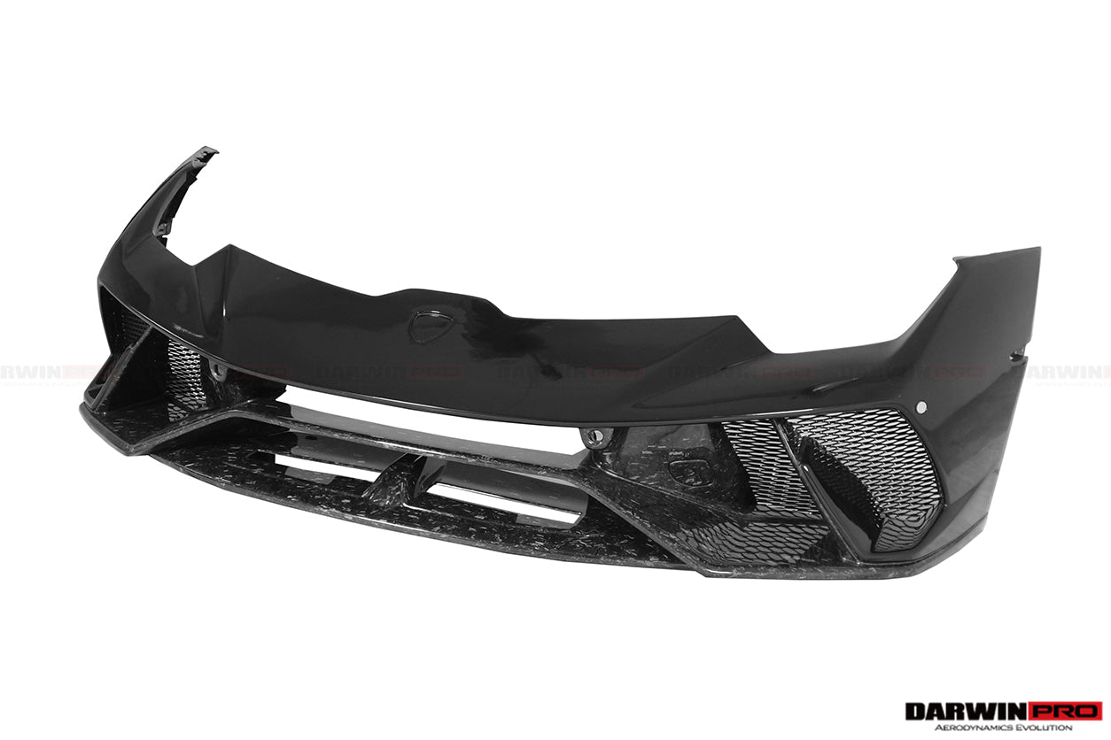 2015 - 2025 Lamborghini Huracan LP610 & LP580 & EVO & Tecnica Performante Style Partial Carbon Front Bumper