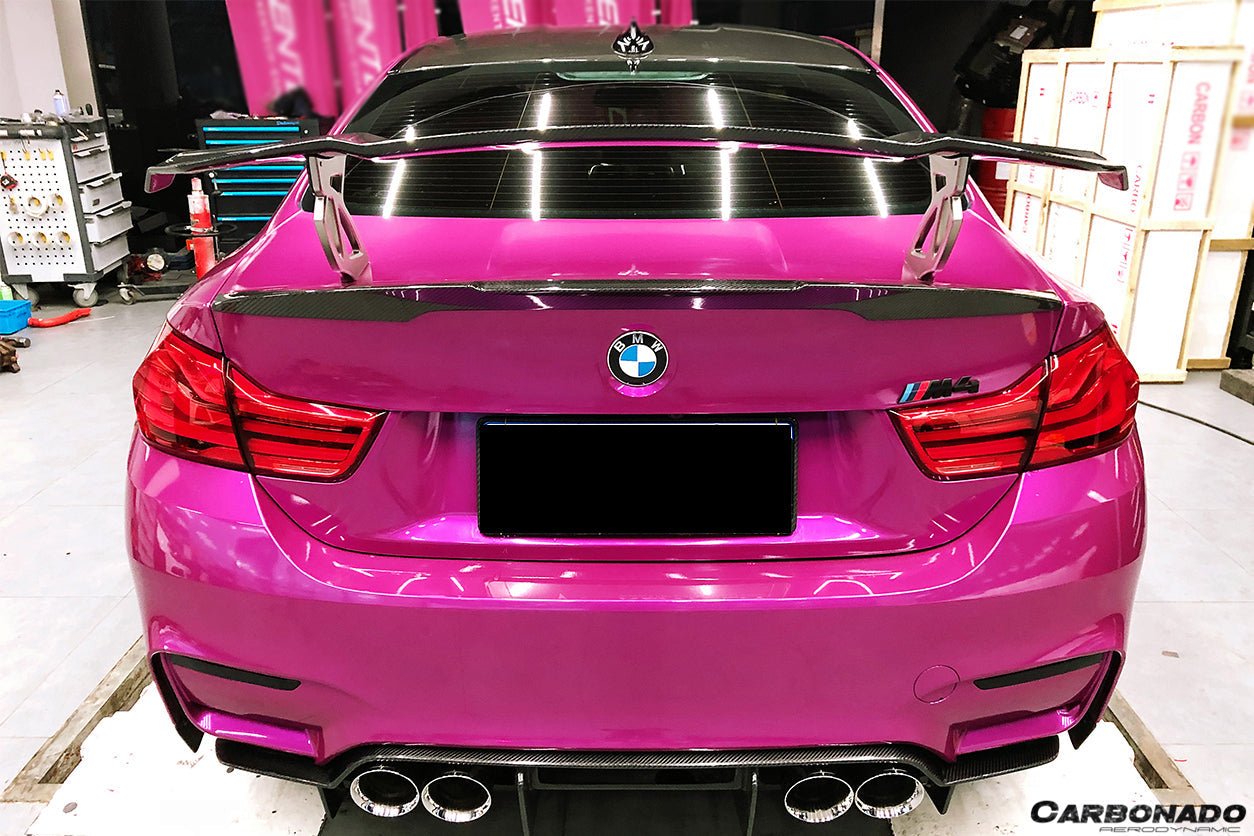 2014-2020 BMW M3 F80 M4 F82 VRS Style Carbon Fiber Trunk Spoiler