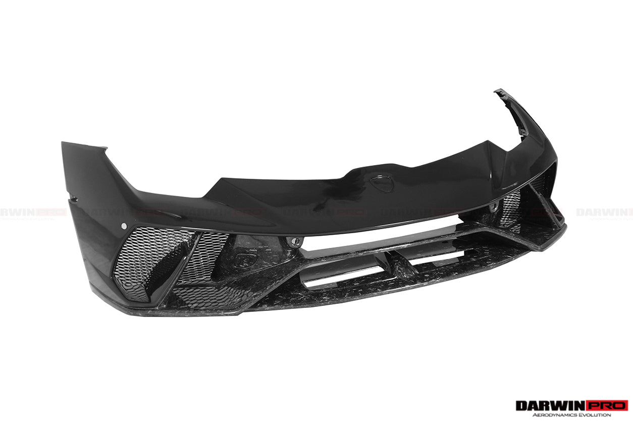 2015 - 2025 Lamborghini Huracan LP610 & LP580 & EVO & Tecnica Performante Style Partial Carbon Front Bumper