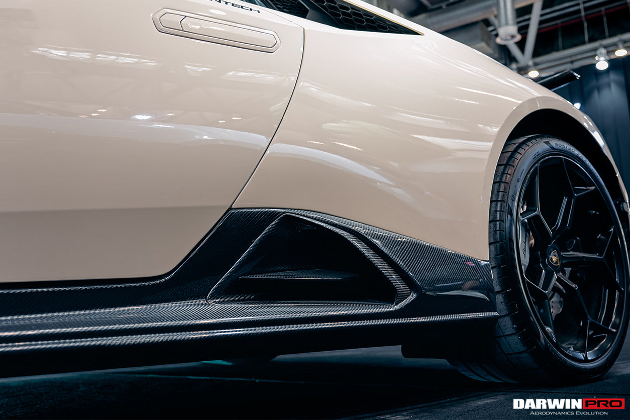 2015 - 2025 Lamborghini Huracan LP610 & LP580 & EVO & STO & Tecnica PEVO Style Side Skirts