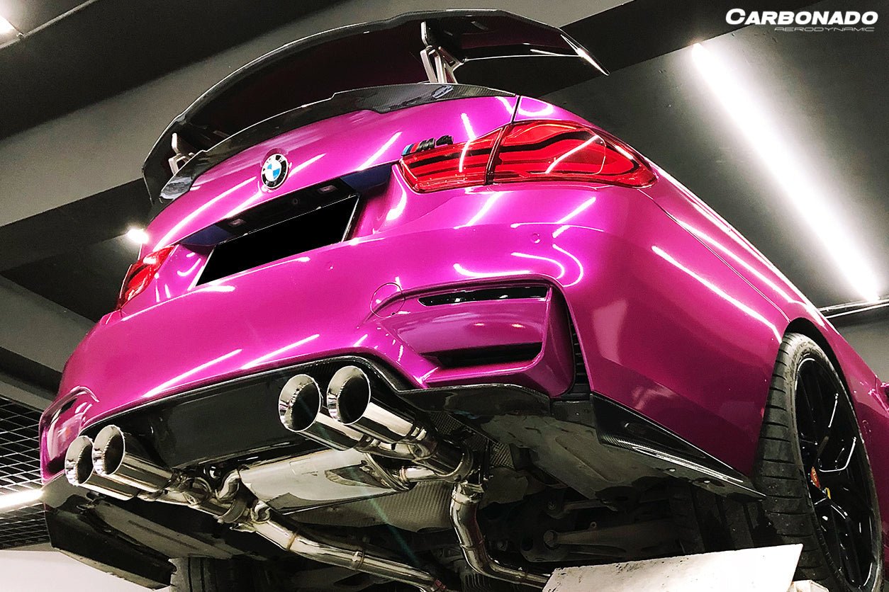 2014-2020 BMW M3 F80 & M4 F82 SM Style Carbon Fiber Rear Caps