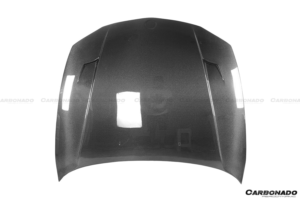 2008-2013 BMW 1 Series E82 E88 1M RZ Style Carbon Fiber Hood