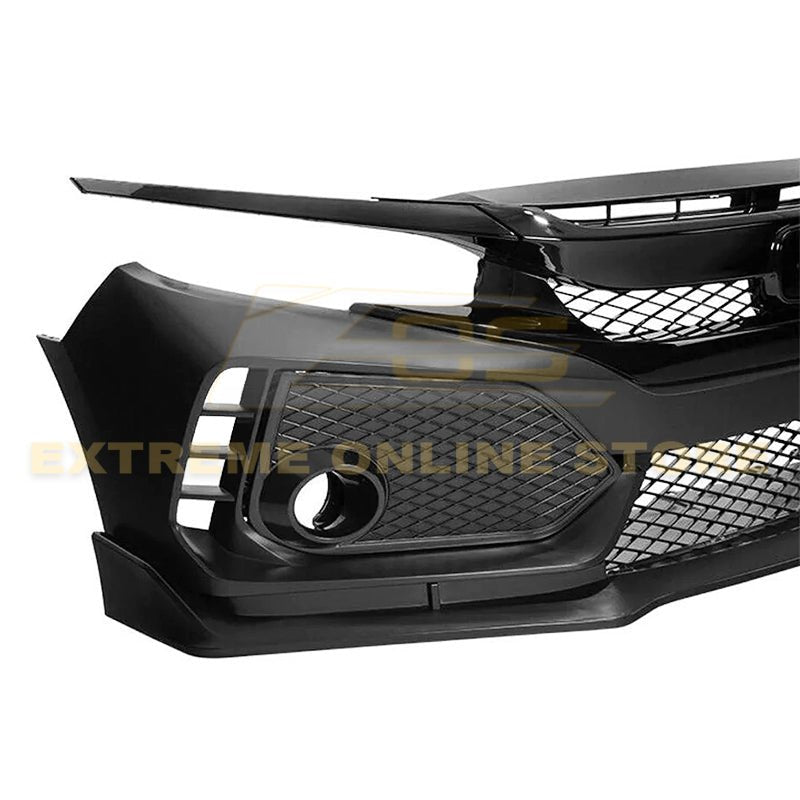 Honda Civic FK7 FK8 Type R Style Front Bumper Conversion Kit 2016-2021