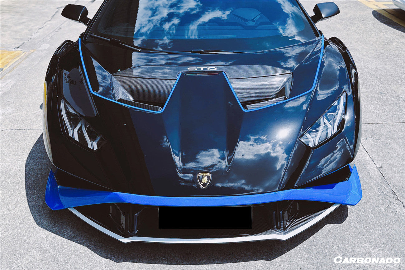 2021 - 2025 Lamborghini Huracan STO Dry Carbon Fiber Down-Front Lip