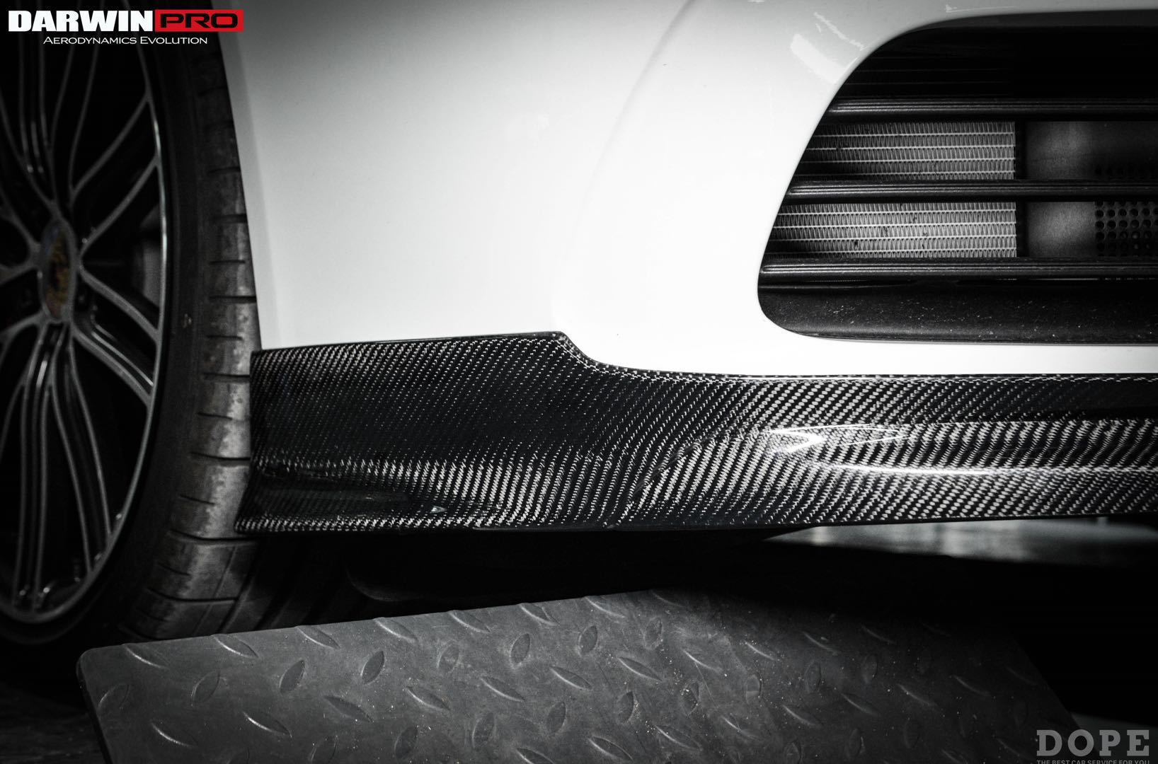 2016 - 2024 Porsche 718 Cayman & Boxster BKSS Style Carbon Fiber Front Lip