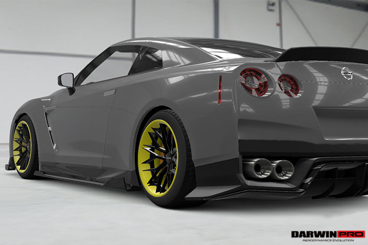 2008 - 2022 Nissan GTR R35 CBA/DBA/EBA BKSS Style Carbon Fiber Trunk Spoiler