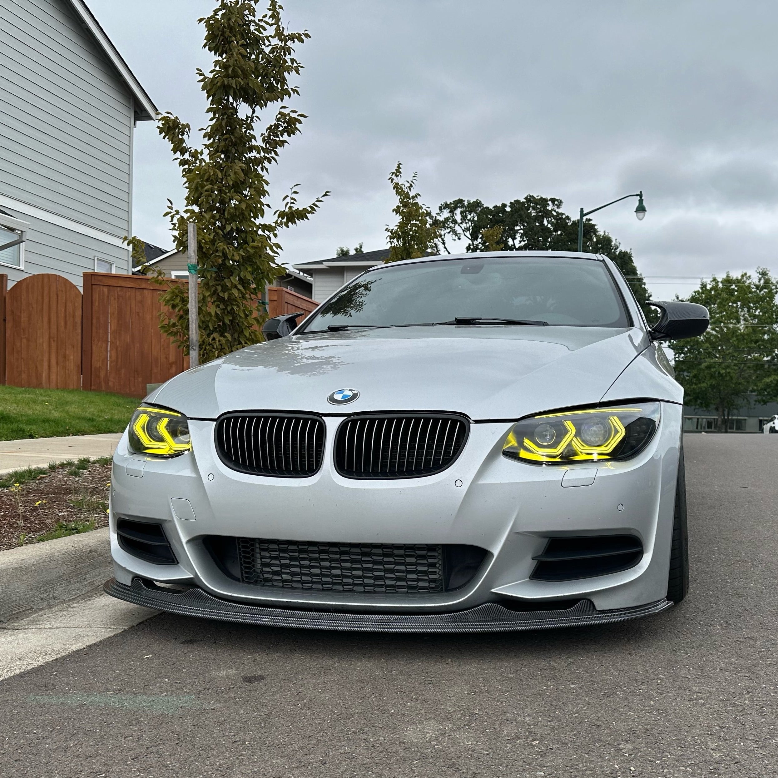 LCI E92 with BayOptiks Vision CSL Yellow Headlights