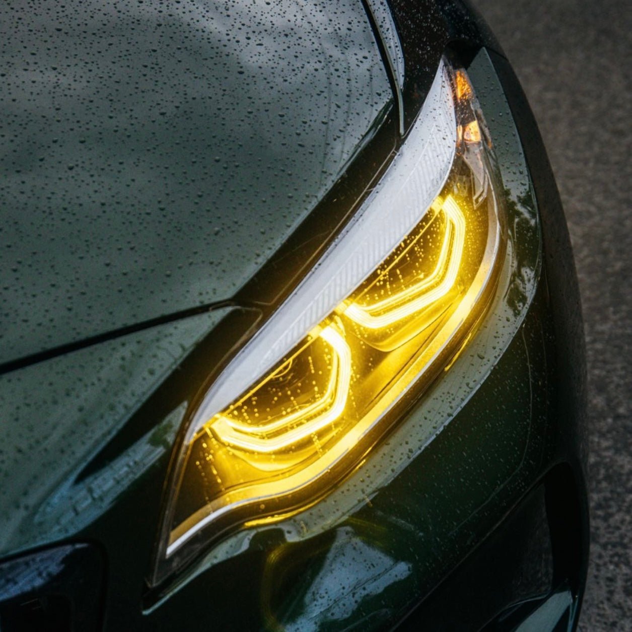 F87 M2 F22 2 Series CSL Yellow Headlight DRL for (2018-21) – Bayoptiks