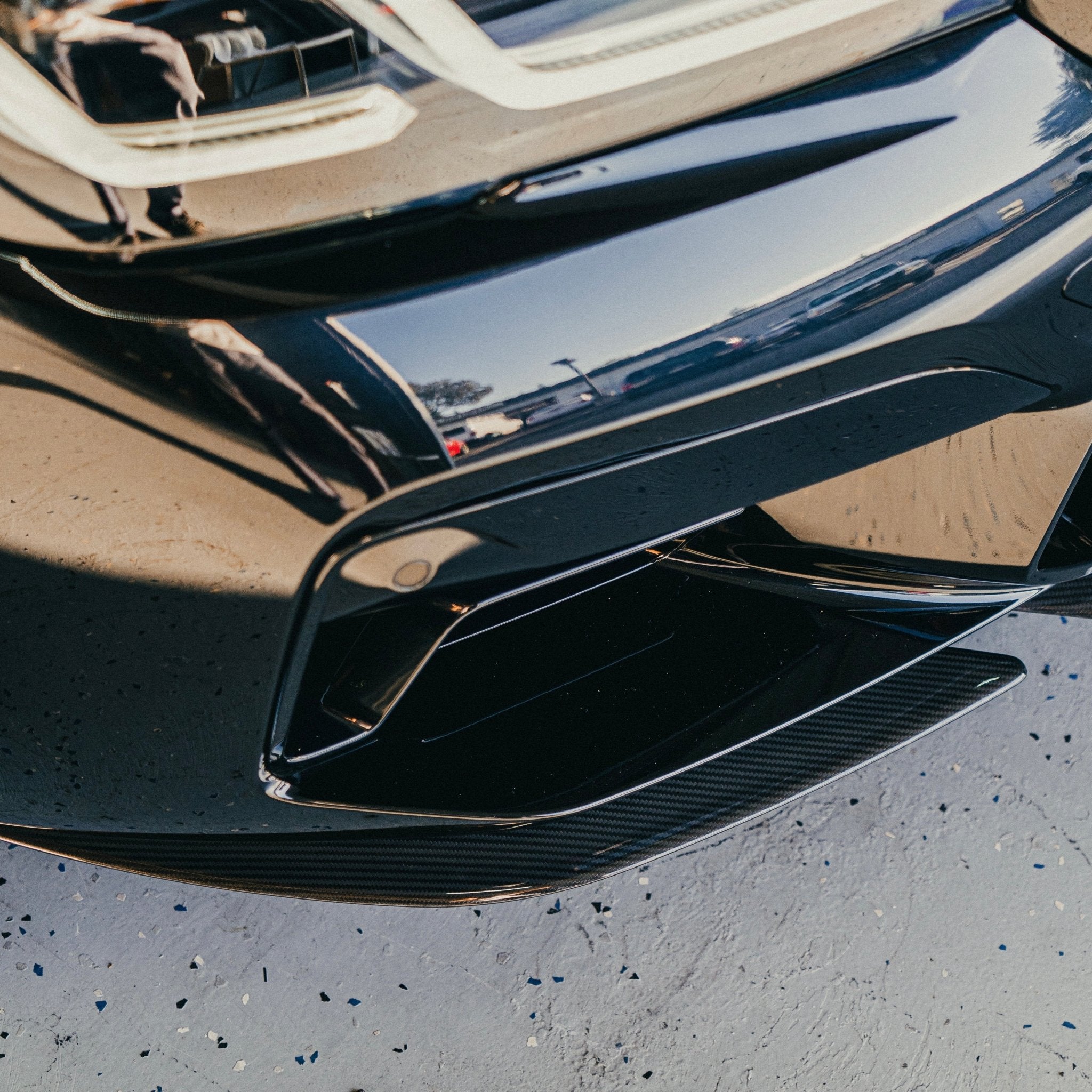 TERCKENN STYLE CARBON FIBER SPLITTER LIP for LCI F90 M5