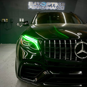Mercedes Benz GLC Class X253 C253 RGB Headlight DRL Module Upgrade (2016 - 2022 LED Only)
