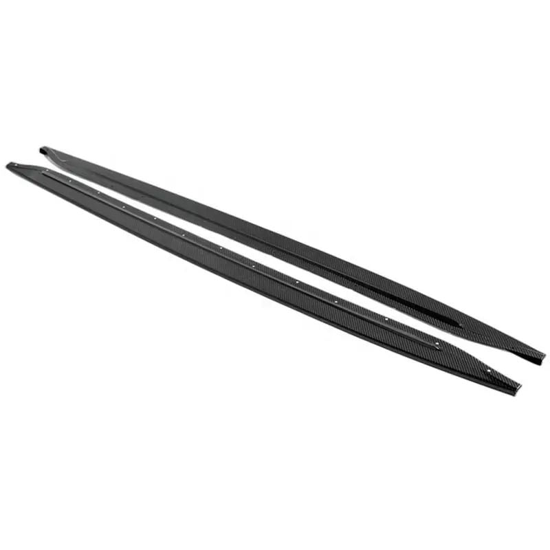 BMW G8X G80 M3 G82 M4 MH Style Carbon Fiber Sideskirt Extensions