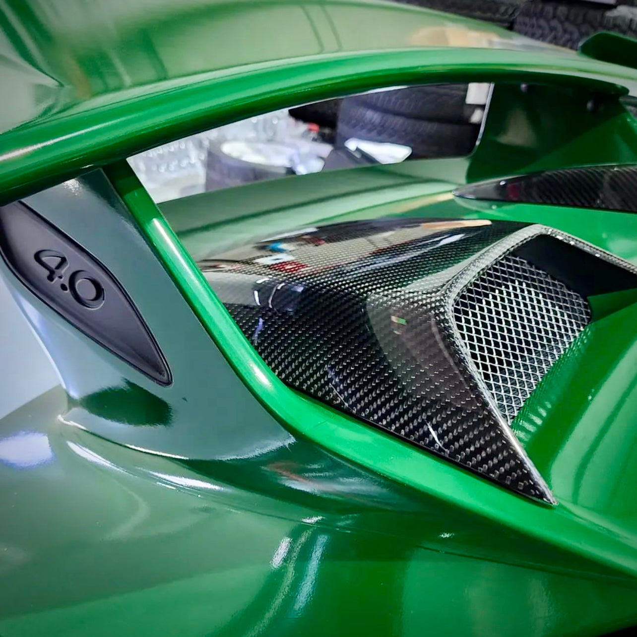 OVERSTOCK CLEARANCE 991.2 Porsche GT3 Carbon Fiber Rear Intake Vents 2018 - 2019