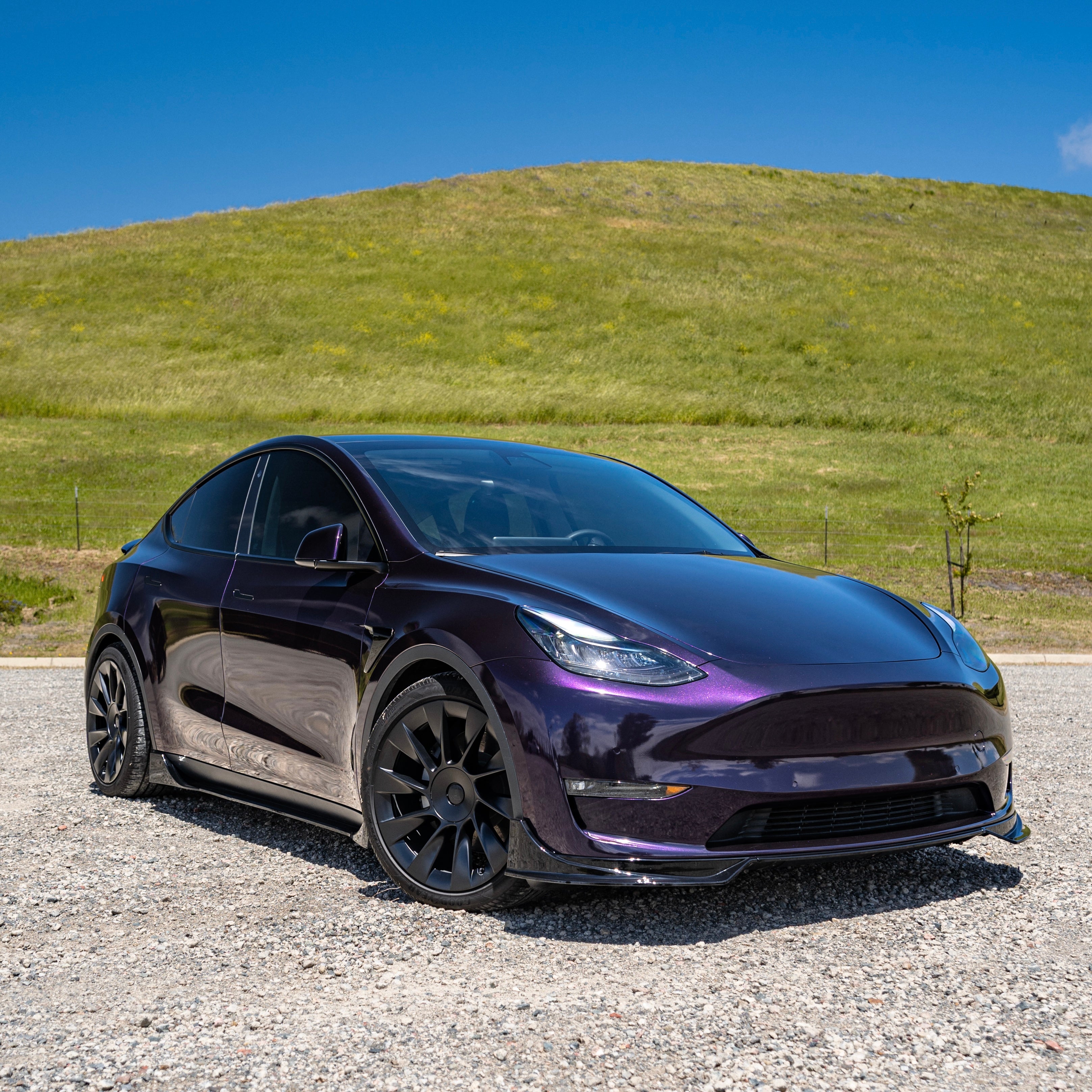 Tesla Model Y Gloss Black Street Series Sideskirts