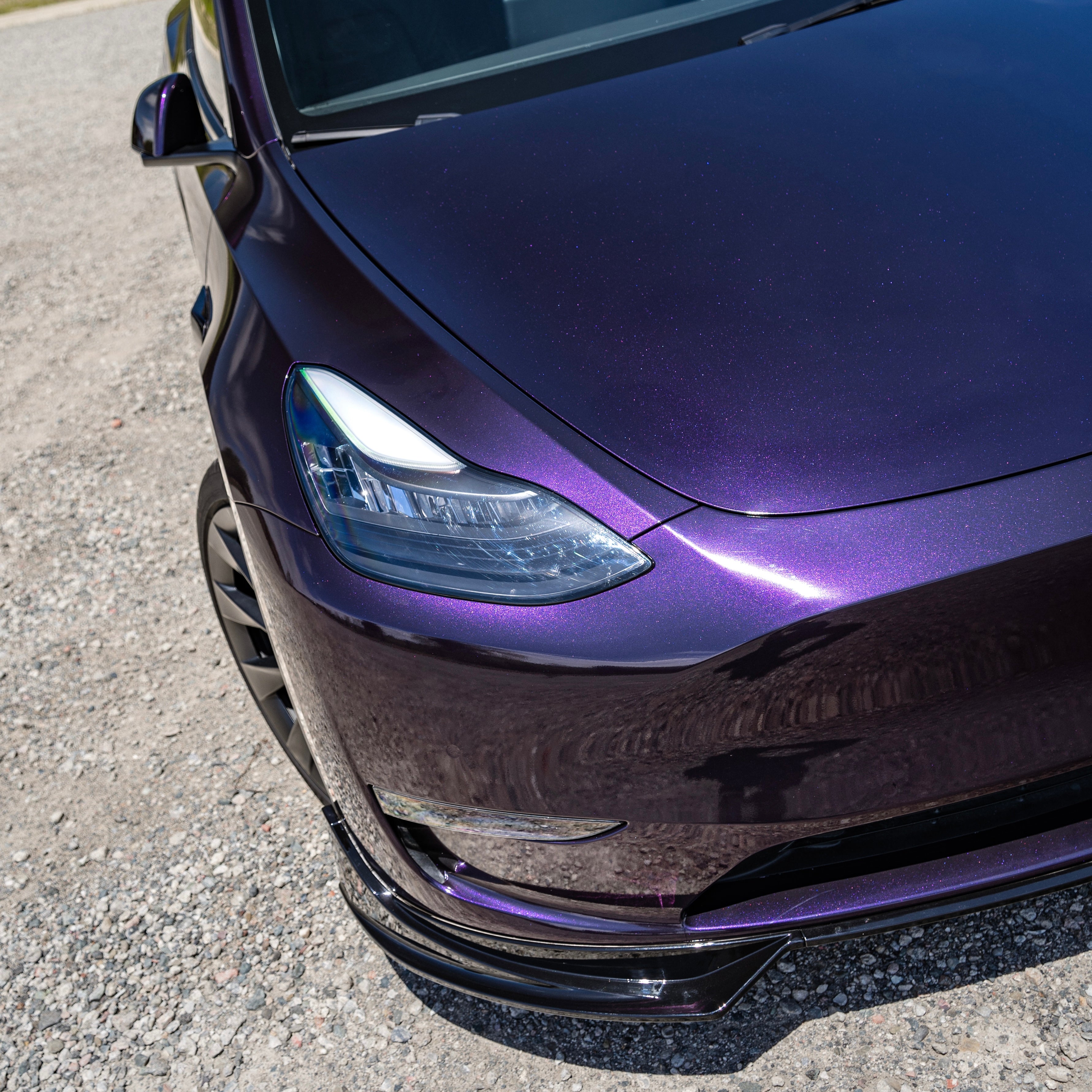 Tesla Model Y Gloss Black Street Series Front Lip