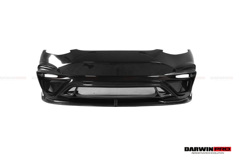2017 - 2023 Tesla Model 3 IMP Performance Partial Carbon Fiber Front Bumper